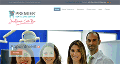 Desktop Screenshot of premierdentalcarejaco.com